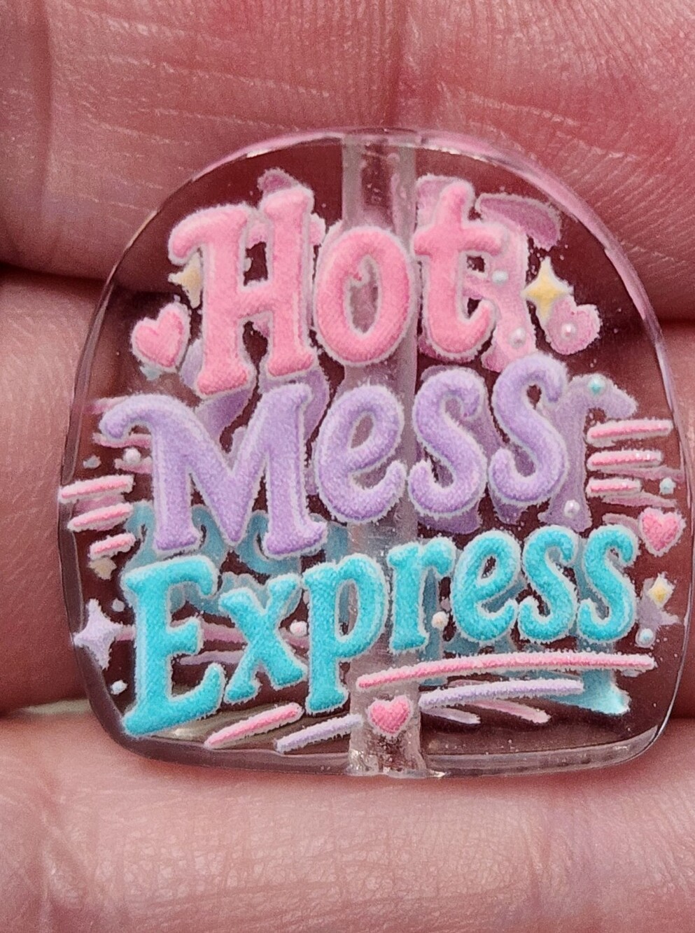 Hot Mess Express Beads 2 Pcs Focal Bead Beaded Pen Jewelry Making Crafts Charms